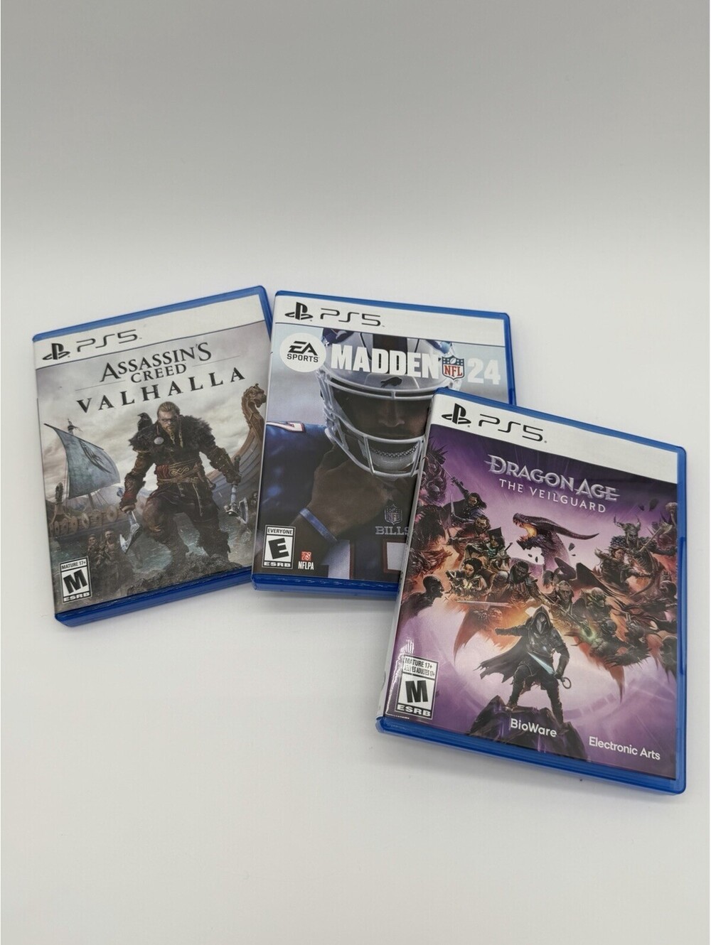 Lot of 3 Games Dragon Age And More Ps5